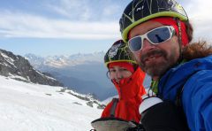 Seltener Aufstieg mit Windbraker